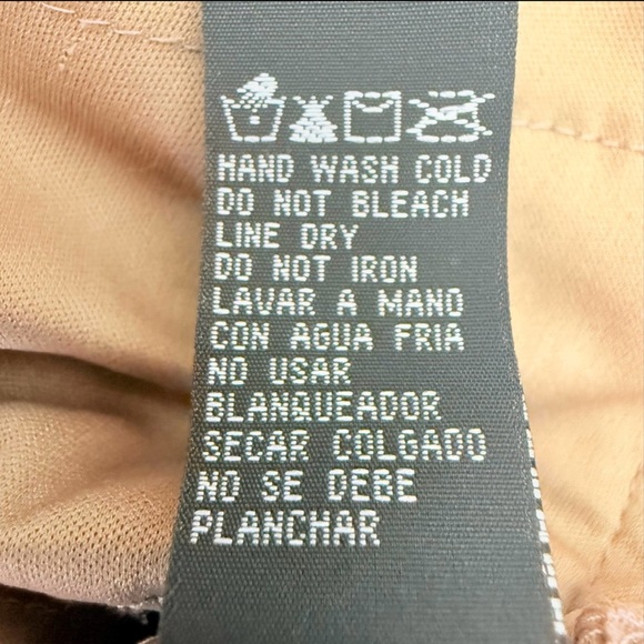 Scarlett Nite Floral Sheath Dress 8P Tan Gray Layered Lace Metallic Cap Sleeves - Picture 13 of 15